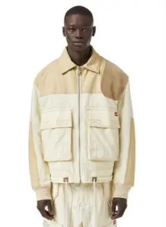 【定価98500】DIESEL ナイロンブルゾン　カーゴパンツ上下セット