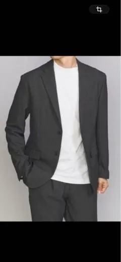 BEAUTY&YOUTH グレー テーラードジャケット L