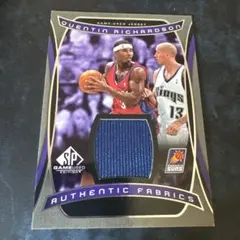 NBA実使用ジャージ　QUENTIN RICHARDSON リチャードソン