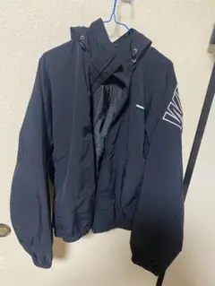 WINDANDSEA ブラックナイロンジャケット