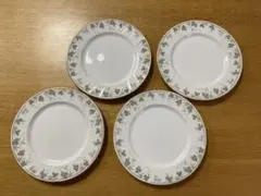 ☆NORITAKE(ノリタケ)☆VINY SONGクラフトーンケーキ皿4枚のサムネイル