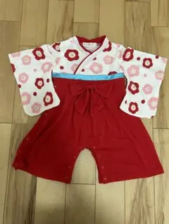 袴ロンパース　80cm 女の子