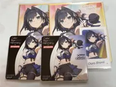 ホロライブ 6th fes expo 色紙 コースター チェキ オーロ・クロニー