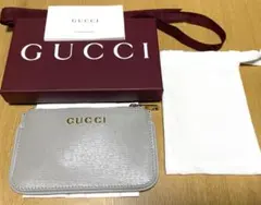 GUCCI グッチ スクリプト ジップ キーケース　コインケース　新品未使用