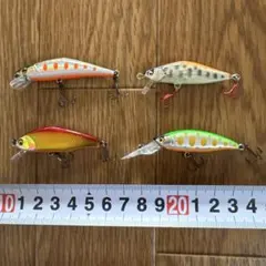 OSP ベントミノー86 魚皮 カスタム リアル カスタム - メルカリ