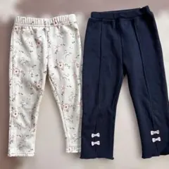 95サイズ 裏起毛ズボンセット