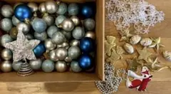 【美品お得セット】クリスマスツリー　オーナメント　各種たくさん