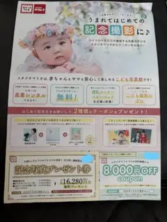 スタジオマリオ　優待券