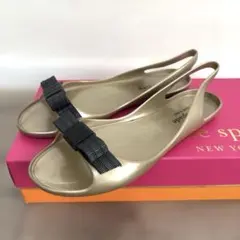 kate spade NEW YORK サンダル ゴールド　22cmのサムネイル