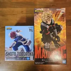 ヒロアカ MAXIMATIC 爆豪勝己　XrossLink 轟焦凍 フィギュア