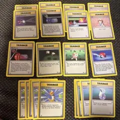 英語版　ポケモンカード トレーナーカード21枚