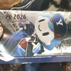 2026 横浜ビーコルセアーズ　カレンダー　壁掛カレンダー