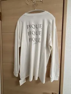 GELATO PIQUE ホワイト ロングスリーブ ルームウェア