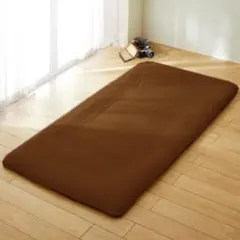 敷布団カバー マットレスカバー シーツ125×215cm ブラウン