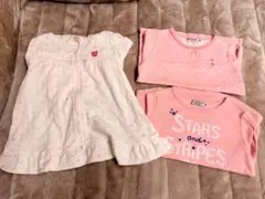 ミキハウス　ダブルB 春服　薄手アウター　長袖ロンT 100cm