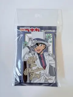 名探偵コナン　英国風　アート缶バッジ　怪盗キッド