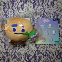 一番くじ BT21 GIFT SHOOKY ぬいぐるみ & 先着特典 シール
