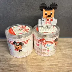 新品　ナノブロック　ディズニー　ミッキー　ミニー　ウェディング　結婚　装飾