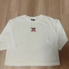 Tシャツ　グレムリン　ギズモ　映画　白　ホワイト　トップス　ワッペン