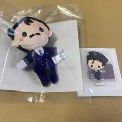 セガくじ コナン 毛利小五郎 マスコット アクスタ パイロット