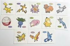 ポケモンパン デコキャラシール まとめ売り 第217弾 13枚