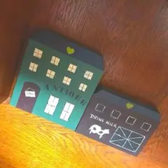 ハンドメイド　木製置物　2点セットのサムネイル