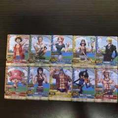 プロモ 9枚 ルフィ ドフラミンゴ ワンピース ワンピーベリーマッチ W