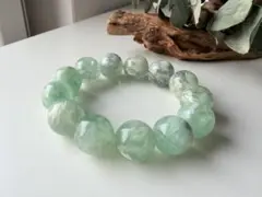 極上品質✨エンジェルフェザーフローライト☆天使の羽☆幻想の逸品 ブレスレット