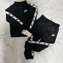Nike ジャージセット ブラック 110-116cm