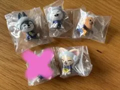 SKZOO サウナフィギュア　4匹セット