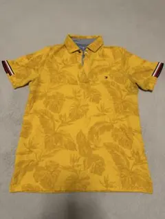TOMMY HILFIGER GOLF M イエロー ポロシャツ