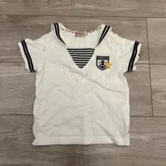 MIKI HOUSE セーラー襟 Tシャツ 90