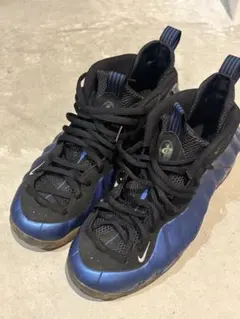 Nike Foamposite ブラック/ブルー