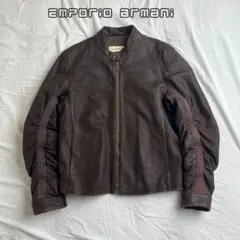 Archive EMPORIO ARMANI leather jacket