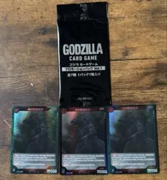 ゴジラカードゲーム 逆襲の怪獣大決戦G SR ゴジラ（2023）プロモカード付き