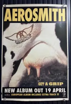 AEROSMITH GET A GRIPレコード 新品未開封 - メルカリ