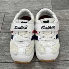 Double B ホワイトスニーカー