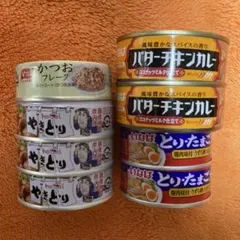 いなば食品　ホテイフーズ　バロー 缶詰セット 8缶 まとめ売りのサムネイル