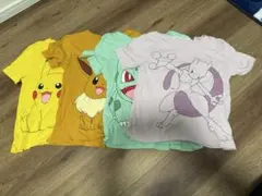 ポケモンTシャツ 4枚セット