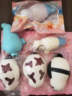 あざらし スクイーズ 4個セット まとめ売り - メルカリ