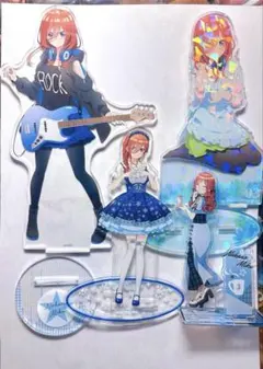 五等分の花嫁　アクリル　中野　ミク　三玖　ホログラム　まとめ売り　カフェのサムネイル