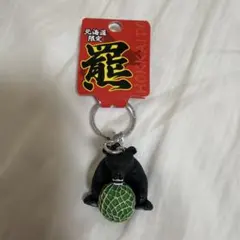 北海道限定 羅臼 メロン熊 キーホルダー