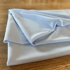水色 ニットカットクロス生地100×150+α