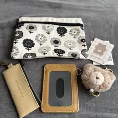 モコモカ　リール付きキーホルダー　セット