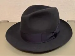 Borsalino ラビットファー フェルトハット 59 ボルサリーノ 中折れ