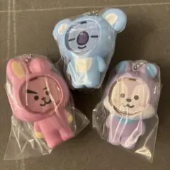 BT21 フォトフレームマスコットKOYA MANG COOKY