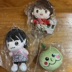 AMPTAK×COLORS ぷりっつ ぬいぐるみ ポーチ マスコット ぷりごん