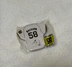 前川右京 阪神タイガース 90周年ユニフォーム サイン入り 缶バッジ 甲子園限定