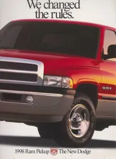 アメリカ仕様　Dodge　1998年モデル　Ram　カタログのサムネイル