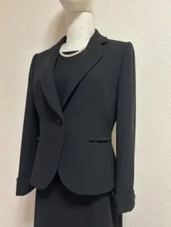 【美品】YUKIKO HANAI 高級礼服オールシーズン対応 アンサンブル